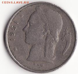 Бельгия 1 франк 1951 до 22:00 21.11.14 - Снимок48