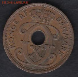 Дания 1 эре 1929 N до 28.11.2014 22-00 - Дания 1 эре 1929 N р