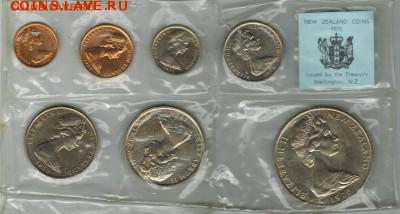 Новая Зеландия сет 7 монет 1970 до 30.11.2014   22-00 - 8
