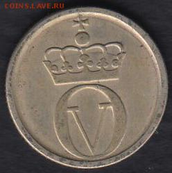Норвегия 10 эре 1967 до 09.01.2015 21-00 - Норвегия 10 эре 1967 р