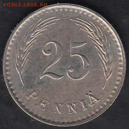 Финляндия 25 пенни 1938 до 09.01.2015 21-00 - Финляндия 25 пенни 1938 а