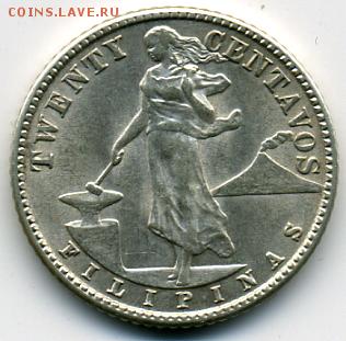 20 сентавос 1944 года Ам.Филиппины UNC! До 23.01 до 21.00 - 20 сентавос 1944.JPEG