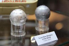 Монеты с Корабликами - Ниуэ 7 долларов 2015 Семь новых чудес света 1