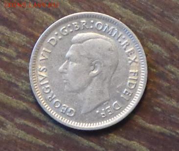 АВСТРАЛИЯ - 6 пенсов 1950 хорошие до 27.03, 22.00 - 6 пенсов 1950