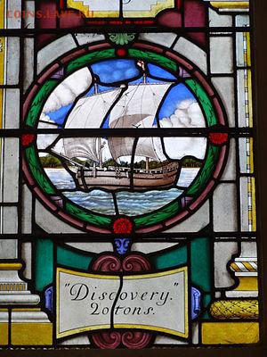 Монеты с Корабликами - Stained_glass_windows_in_St_Sepulchre-without-Newgate_09.JPG