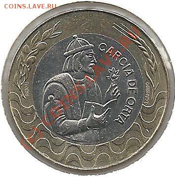 «Гарсия ди Орта».200 эскудо 1995 года. КМ#655.Биметалл.Тираж неизвестен. - 3