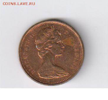 КАНАДА - 1 цент 1967г - 100 лет НЕЗАВИСИМ. до 18.05.15 21-00 - КАНАДА - 1 цент юб01