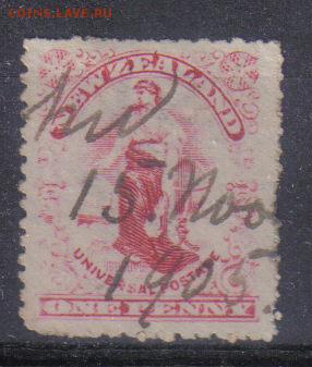 Новая Зеландия 1901г до 18.05 22.00мск - Новая Зеландия 1901г 20р