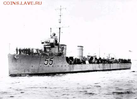 Монеты с Корабликами - HMAS_Parramatta_1910