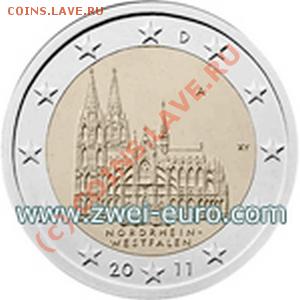 Юбилейные и памятные 2 евро 2011 - ... гг - Германия-2011