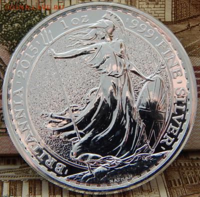 ***2 фунта 2015 года одна унция - 2фунта-15-2
