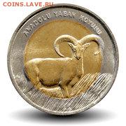 Биметаллические монеты Мира_новинки - 2015-1-lira-baran-a_1.180x180