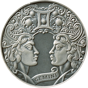 Беларусь, 1 рубль Близнецы 04.09.15 22.00 - Близн