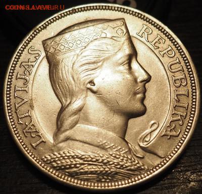 PIECI 5 LATI LATVIJA 1929г Серебро - 11.JPG