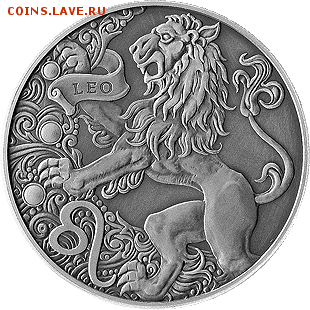 Беларусь, 1 рубль 2015 Лев, новинка 12.11. 22.00 - Лев 1