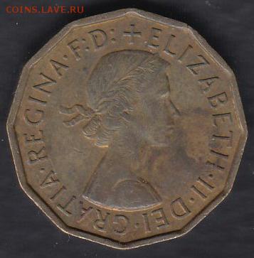 Великобритания 3 пенса 1957 до 18.11.2015 21-30 - Австралия 5 пенсов р