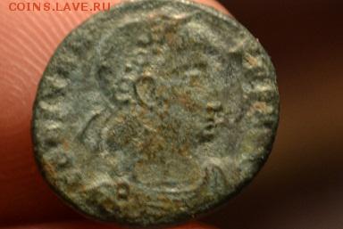 монета Римской Империи IV век от Р,Х. - CSC_0606.JPG