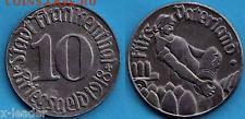 Нотгельды Германии. Обзорная тема. - Frankenthal 10 Pfennig 1918 Munitionsarbeiterin