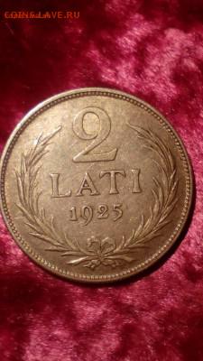 ЛАТВИЯ 1925 2 лата до 02.12. 22:30 - IMG_20150916_215638