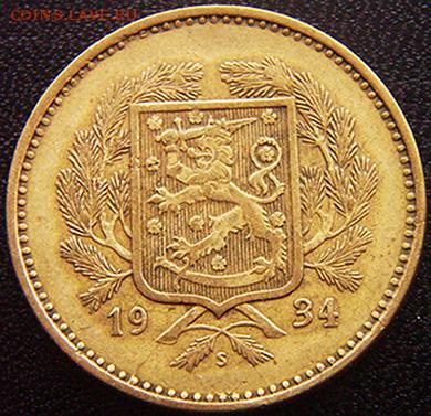 Финляндия_10 марок 1934; до 04.12_22.52мск - 10558