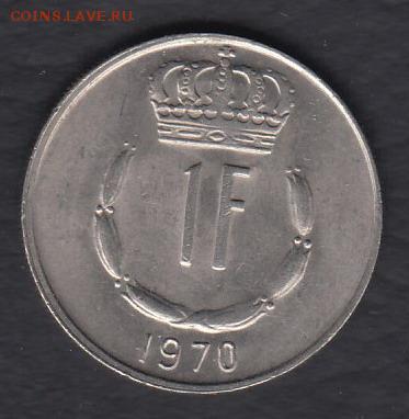 Люксембург 1 франк 1970 до 26.12.2015 21-30 - 111