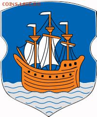 Монеты с Корабликами - Герб Полоцка
