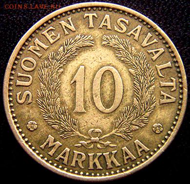 Финляндия_10 марок 1930; до 14.01_22.14мск - 10856