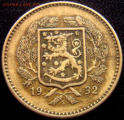 Финляндия_10 марок 1932; до 14.01_22.16мск - 10857