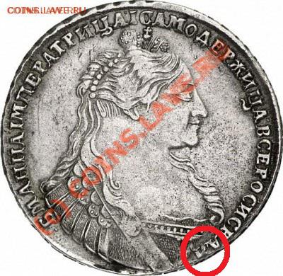 рубль 1736 - 1111
