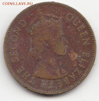 Британская Ямайка 1 пенни 1955 до 22.01.16 - 61 (1)