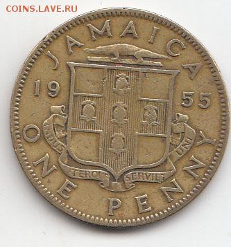 Британская Ямайка 1 пенни 1955 до 22.01.16 (2) - 63 (2)