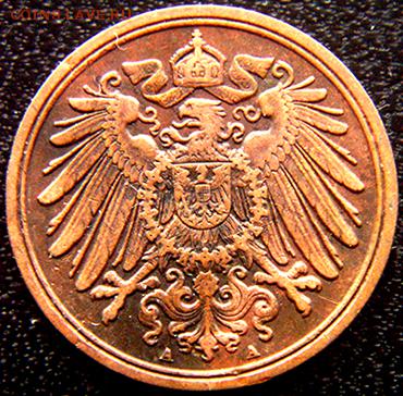 Германская империя_1 пфенниг 1898(А); до 21.01_22.34мск - 10915