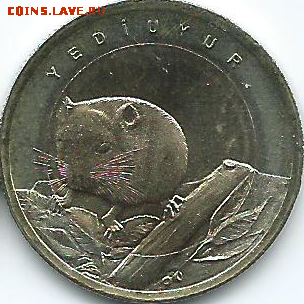 Биметаллические монеты Мира_новинки - 1l16bo