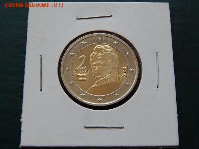 2 ЕВРО Австрия 2002 Биметал (UNC) - DSCN4723.JPG