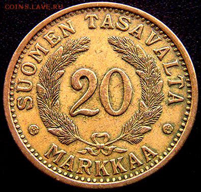 Финляндия_20 марок 1939; до 19.02_22.18мск - 10750