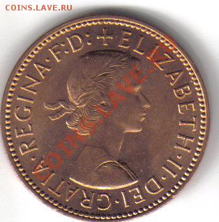 2 пенни 1967 AUNC до 19.10 21.00мск - Британия полпенни 1967-1-1