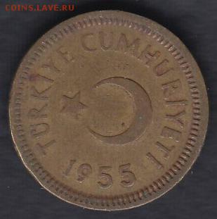 Турция 10 курушей 1955 до 03.03.2016 21-00 - 222
