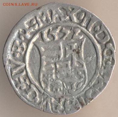 Венгрия, денарий, 1580 год - 91