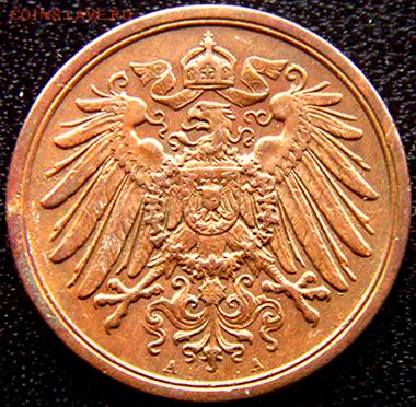 Германская Империя_2 пфеннига 1910(А); до 25.03_22.26мск - 10905