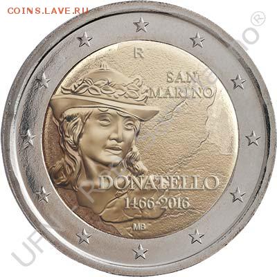 2 евро 2016 Сан Марино " Донателло" - Image-6bfa5ccf-99aa-4f2c-8e2f-327b62df4c3a