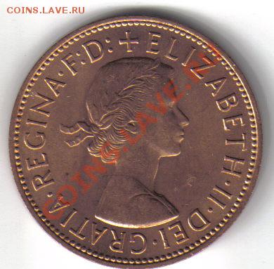 Британия 1 пенни 1967 AUNC до 1.11 21.00мск - Британия 1 пенни 1967-3-1