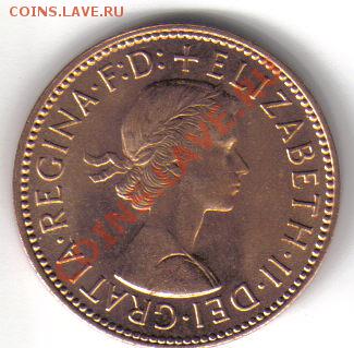 2 пенни 1967 AUNC до 1.11 21.00мск - Британия полпенни 1967-2-1