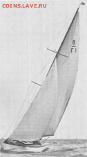 Монеты с Корабликами - Парусный спорт Амстердам-8_Metre_F1_Aigle_VI