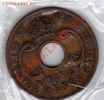 Брит. Восточная Африка 5 центов 1942 до 09.11.10 в 22.00 мск - img105