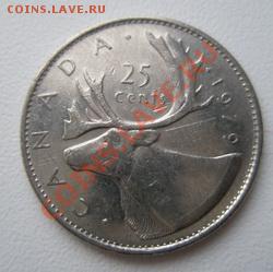 КАНАДА 25 центов 1979 ДО 09.11.10 в 22:00 МСК - 12.2