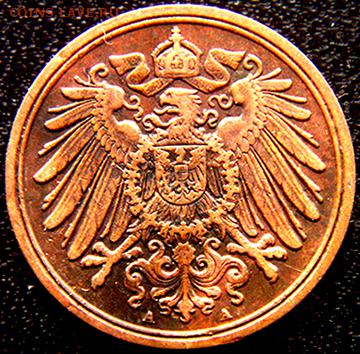 Германская Империя_1 пфенниг 1898(А); до 11.06_22.40мск - 10915