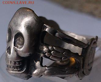 перстень серебро 84 проба - 2