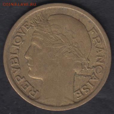 С рубля! Франция 1 франк 1938 до 04.07.2016 21-00 - Франция 1 франк 1938 р