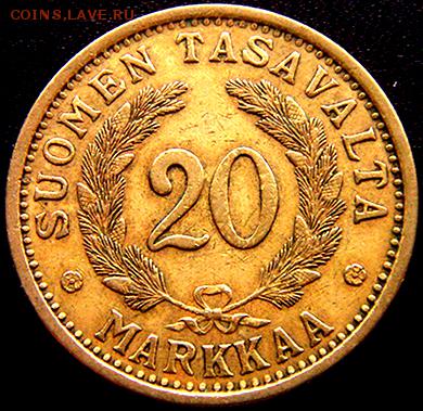 Финляндия_20 марок 1937; до 04.07_22.22мск - 10850