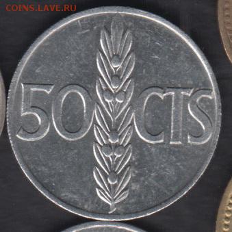Испания 50 сентимо 1966 до 08.07.2016 21-00 - 015 а